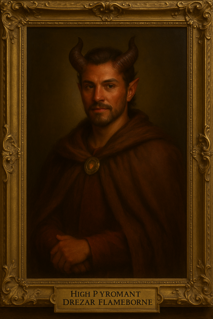 High Pyromant Drezar Flameborne