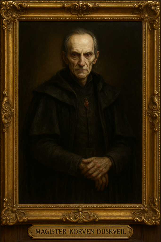 Magister Korven Duskveil
